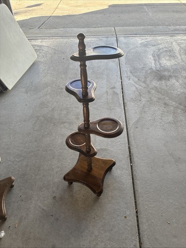 Vintage wood tier paddle - wood, 4
